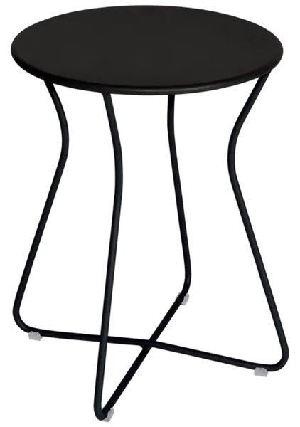 Černá kovová zahradní stolička Fermob Cocotte 34 cm