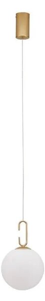 Rustikální lustr Hook 18 zlaté – LED