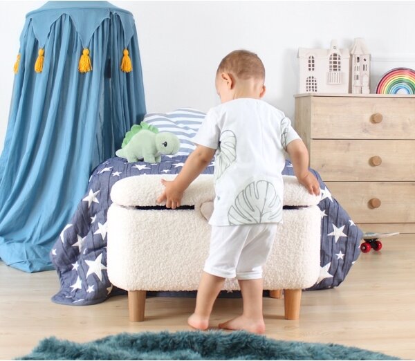Taburet PIXI 37x61 cm bílá
