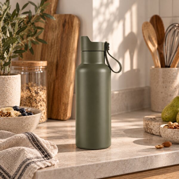 Termoláhev s poutkem Balti, 500ml, Vinga, zelená