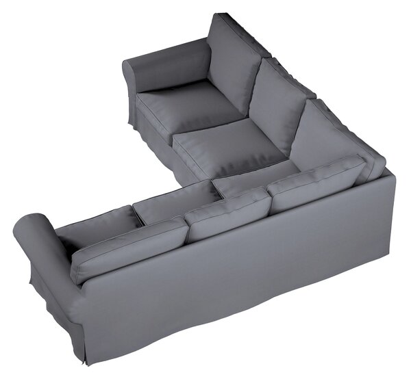 Potah na pohovku IKEA Ektorp rohová barva šedá