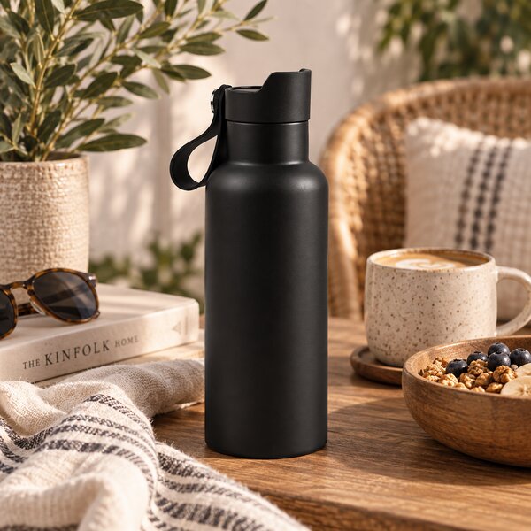Termoláhev s poutkem Balti, 500ml, Vinga, černá
