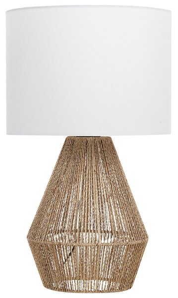 Stolní lampa MALEWA Papírové lano Přírodní
