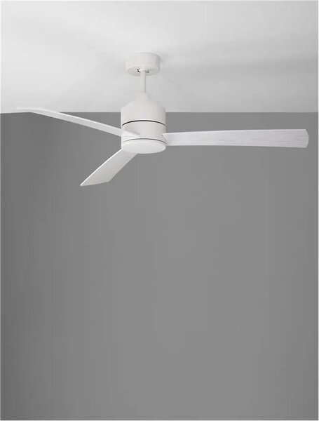 Stropní ventilátor Axel 137 bílý s dálkovým ovládáním – Bílá
