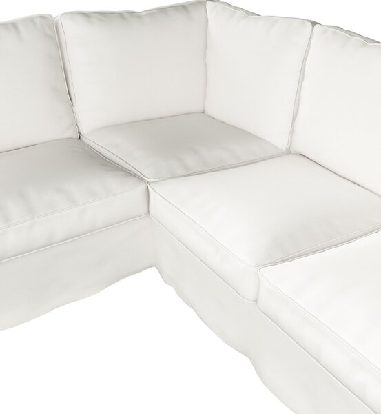 Potah na pohovku IKEA Ektorp rohová barva bílá