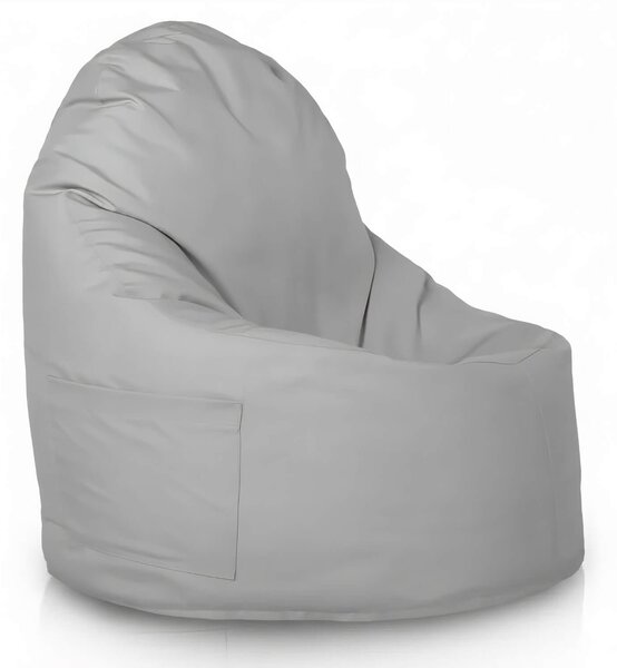 Sedací vak Primabag Porty nylon outdoor stříbrná N5