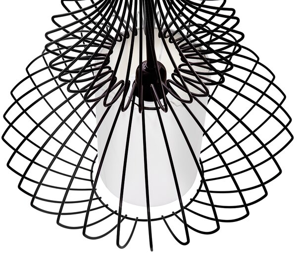 Závěsná lampa KOLVA Kov Černá
