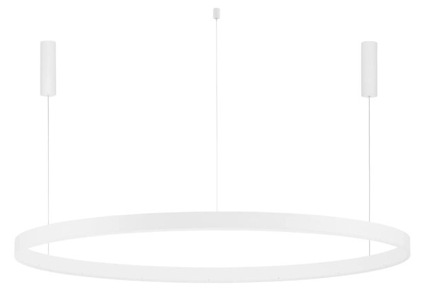 LED lustr Motif 150 bílé stmívatelné – Bílá