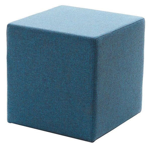 Taburet CUBI 40x40 cm modrá