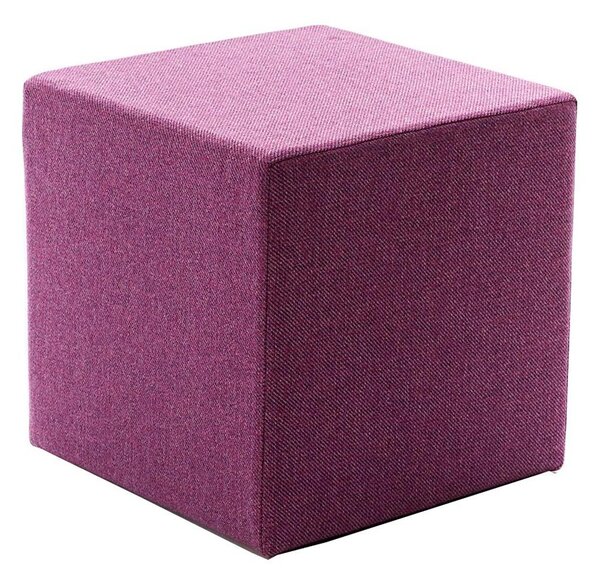 Taburet CUBI 40x40 cm růžová