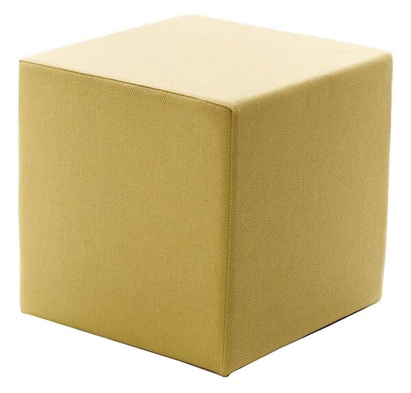 Taburet CUBI 40x40 cm žlutá
