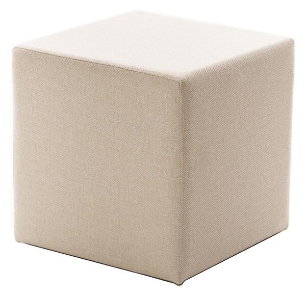 Taburet CUBI 40x40 cm krémová