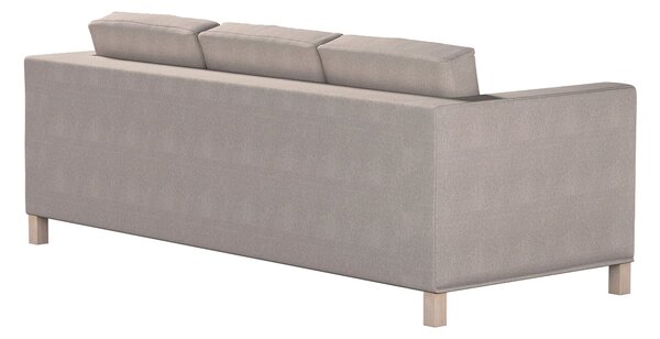 Potah na pohovku IKEA Karlanda 3-místná nerozkládací, krátký barva béžová látka pletený vzor