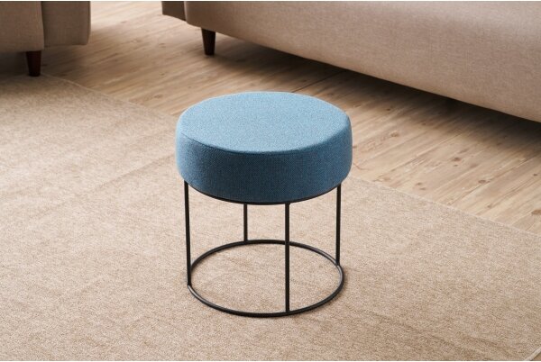 Taburet RELO pr. 40 cm modrá