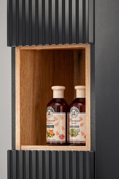 Comad Koupelnová skříňka závěsná horní Qubik Nova Oak 26 dub coast evoke