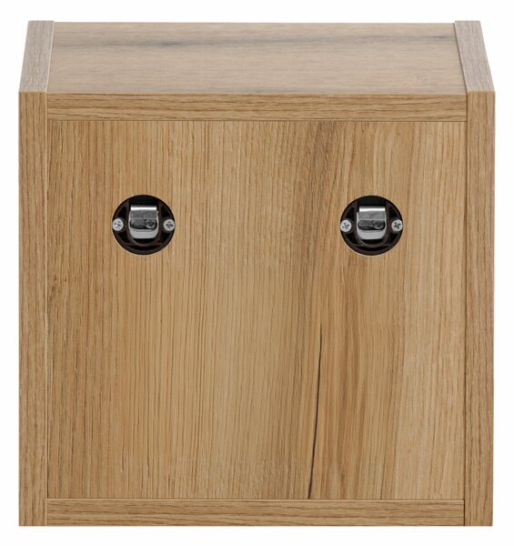 Comad Koupelnová skříňka závěsná horní Qubik Nova Oak 26 dub coast evoke