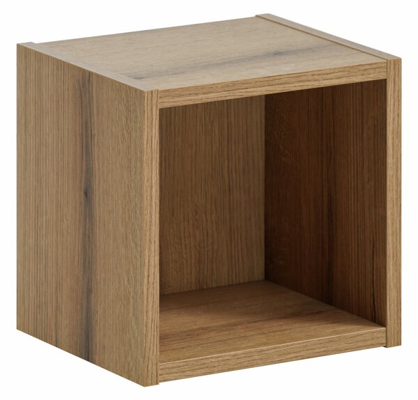 Comad Koupelnová skříňka závěsná horní Qubik Nova Oak 26 dub coast evoke