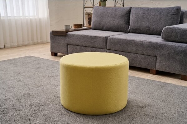 Taburet RABO pr. 58 cm žlutá