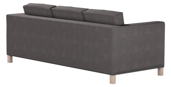 Potah na pohovku IKEA Karlanda 3-místná nerozkládací, krátký barva šedá látka pletený vzor