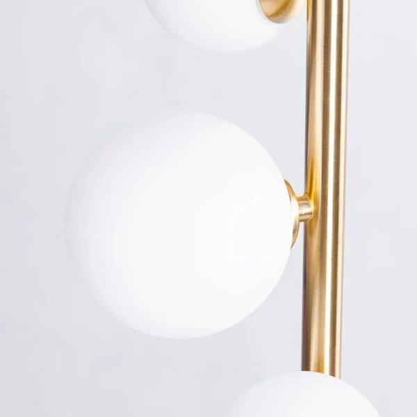 Designová lampa Sybilla 6 zlaté – Zlatá