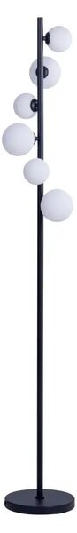 Designová lampa Sybilla 6 Floor černé – Černá
