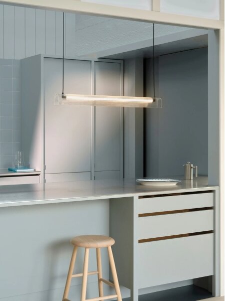 Nordlux - LED Stmívatelný lustr na lanku ALIANI LED/20W/230V 3000K černá/čirá