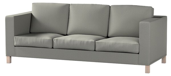 Potah na pohovku IKEA Karlanda 3-místná nerozkládací, krátký barva šedá látka pletený vzor