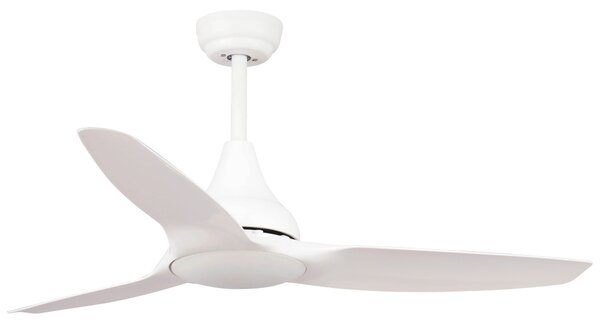 Stropní ventilátor Samoa 12.2 bílé s dálkovým ovládáním – Bílá