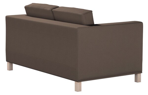 Potah na pohovku IKEA Karlanda 2-místná, krátký barva hnědá látka pletený vzor
