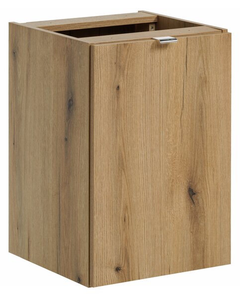 Comad Doplňková koupelnová skříňka nízká s košem na prádlo Nova Oak 40 dub coast evoke