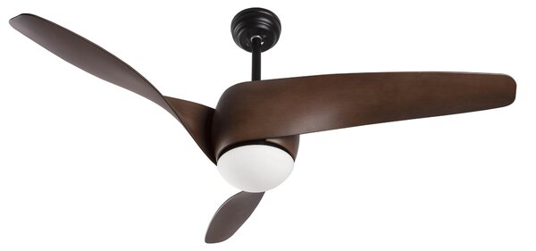 Stropní ventilátor Breeze s dálkovým ovládáním – Hnědá