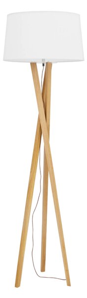 Dřevěná stojací lampa Salino A 50 Dřevo – Hnědá