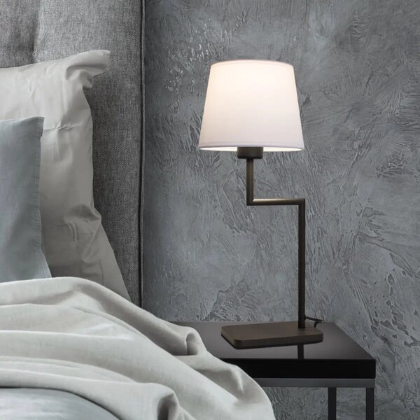 Designová stolní lampa Flex – Černá