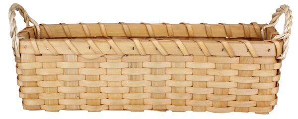 Dřevěný košík Kerstin Rectangular Nature