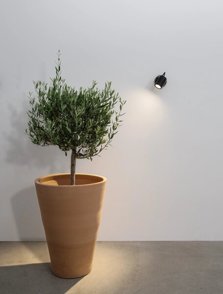 Venkovní LED lampa Fend 5 černé – Černá