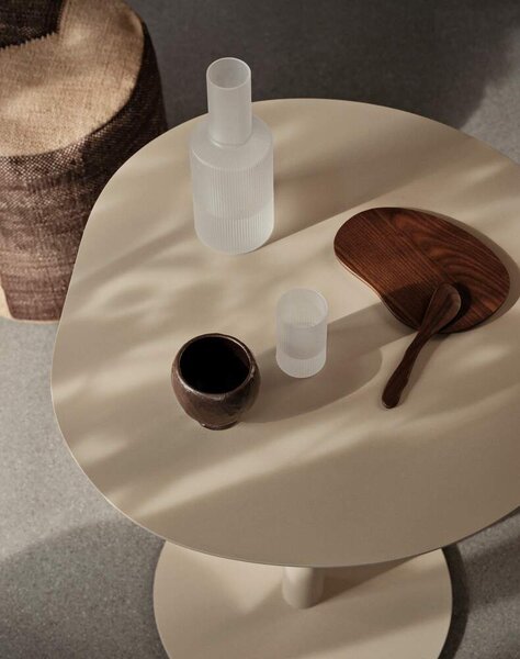 Ferm Living Sklenice Ripple Verrines set 4ks, frosted