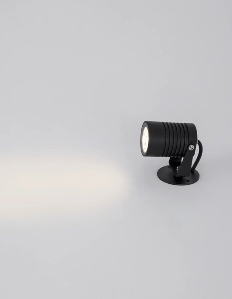 Venkovní LED lampa Fend 5 černé – Černá
