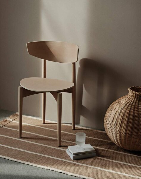 Ferm Living Sada 2 ks sklenic na víno Ripple, frosted