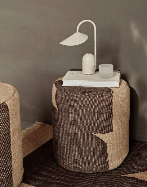 Ferm Living Sklenice Ripple Low set 4ks, frosted