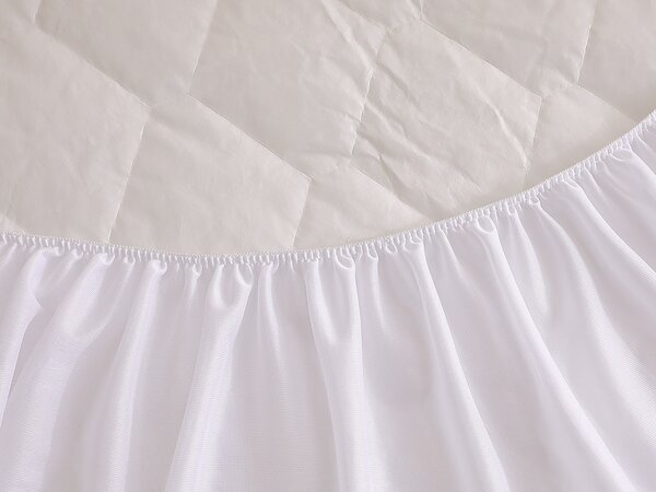 XPOSE® Prošívaný chránič matrace Exclusive - bílý 80x160 cm