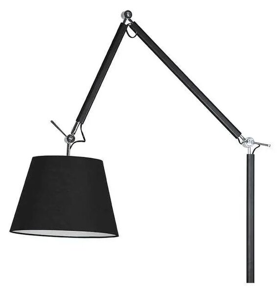 Designová lampa Zyta černá/stříbrná