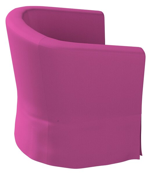 Potah na křeslo IKEA Ektorp Tullsta barva růžová látka pletený vzor