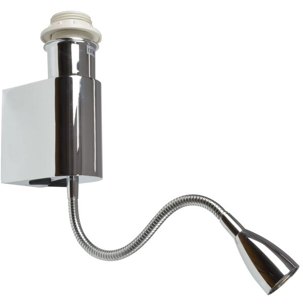 Retro nástěnné svítidlo Amadeo E27+3W – Bílá