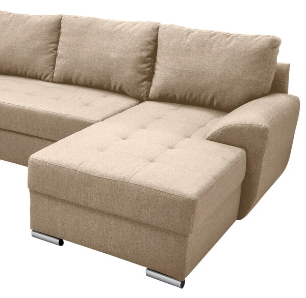 SEDACÍ SOUPRAVA, textil, béžová Livetastic - Sedací soupravy, Online Only