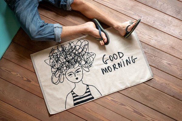 Koupelnová předložka Good Morning 50 × 80 cm