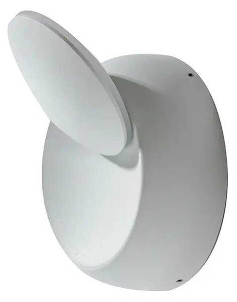 LED nástěnné svítidlo Avon bílé – Bílá