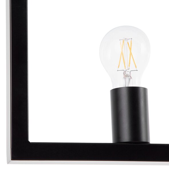 Závěsná lampa BAYAS Kov Černá