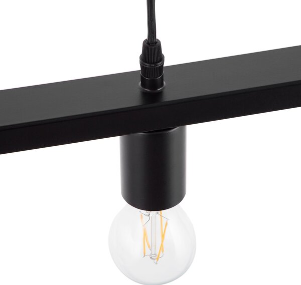 Závěsná lampa BAYAS Kov Černá