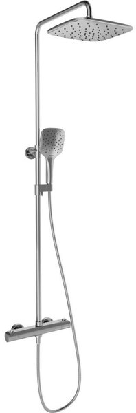 Ravak X070442 - Sprchová sada s termostatickou baterií FLAT lesklý chrom