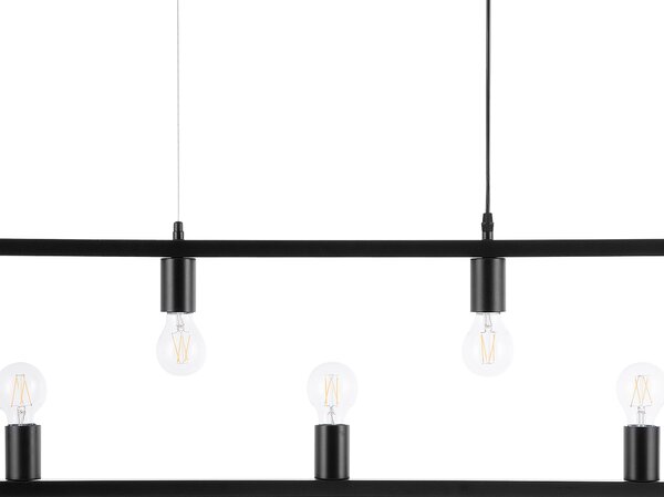 Závěsná lampa BAYAS Kov Černá